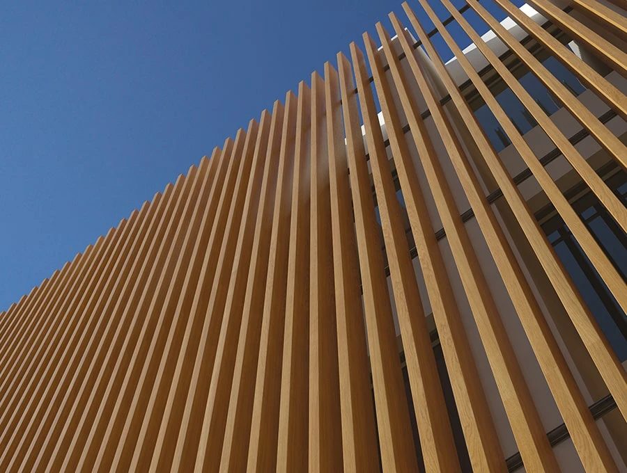 ForMe Design Battens 50 vertical sunscreen louvers
